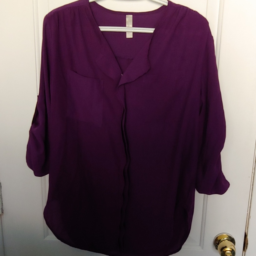 Purple Blouse